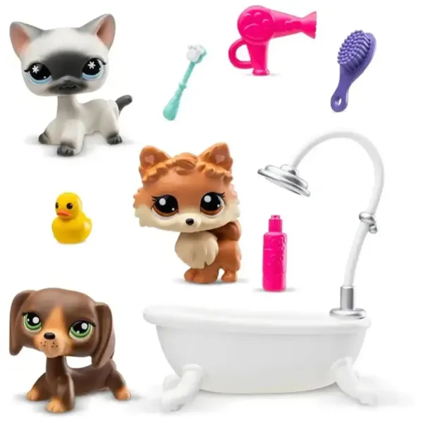 Littlest Pet Shop: Set de 3 figurine Spa imaginea 2