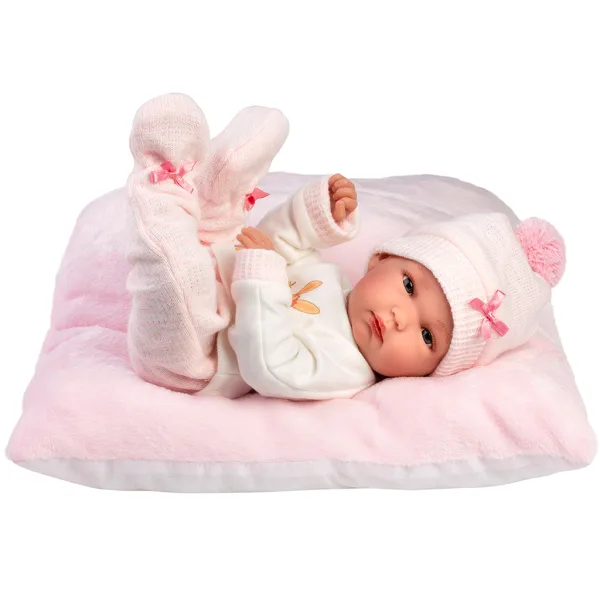 Llorens: Bimba, păpușă nou-născută de 35 cm cu pernă imaginea 3