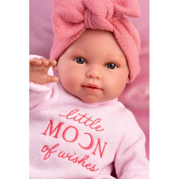Llorens: Olivia, păpușă care plânge de 38 cm, cu pernă imaginea 4