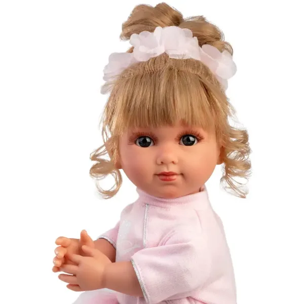 Llorens: Păpușă Elena de 35 cm în costum de balet imaginea 3
