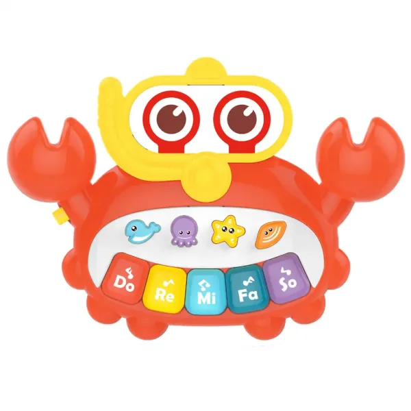 Lumea Muzicii: Crab vesel la pian imaginea 2