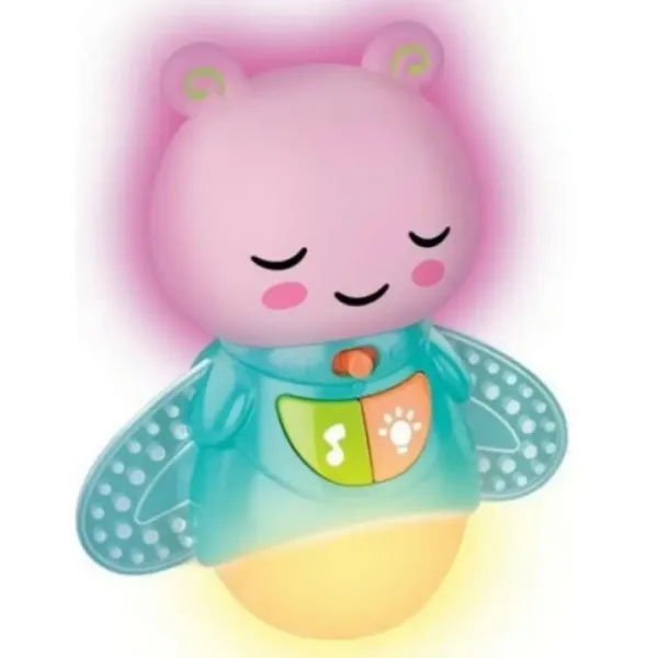 Lumină de noapte muzicală cu buburuză, cu efecte sonore - Clementoni Baby imaginea 3