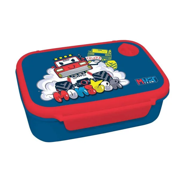 Luna: Cutie de prânz din plastic Must Team pentru băieți, disponibilă în mai multe variante, 800 ml, 1 bucată imaginea 5
