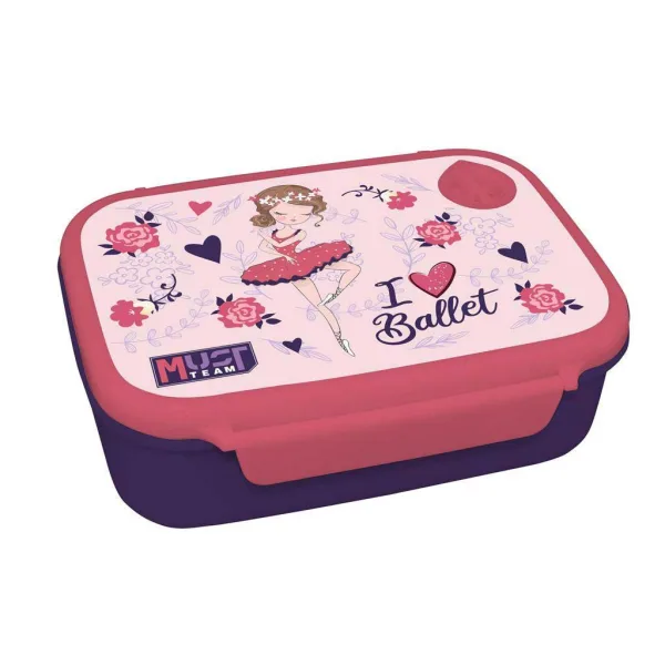 Luna: Cutie de prânz din plastic Must Team pentru fete, disponibilă în mai multe variante, 800 ml, 1 bucată imaginea 2