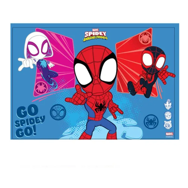 Luna: Puzzle Spidey cu 60 de piese și poster imaginea 2