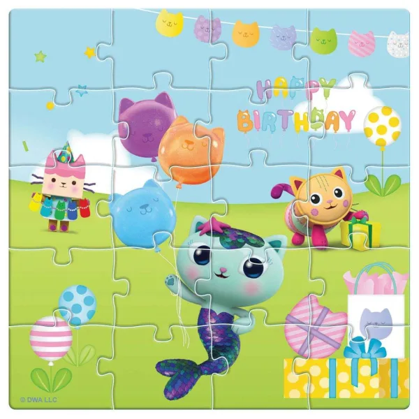 Luna: Puzzle magnetic cu model căsuța lui Gabi, 3x20 piese imaginea 4