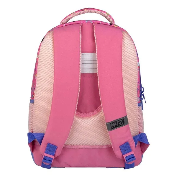 Luna: Rucsac Must Team Hello Minnie Mouse cu colțuri rotunjite, 3 compartimente, 32x18x43 cm imaginea 2