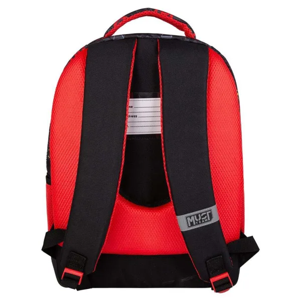 Luna: Rucsac Must Team Iron Man, cu 3 compartimente, colțuri rotunjite, 32x18x43cm imaginea 2