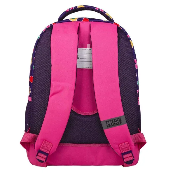 Luna: Rucsac cu 3 compartimente rotunjite Team Disney Minnie Mouse, 32x18x43cm imaginea 2