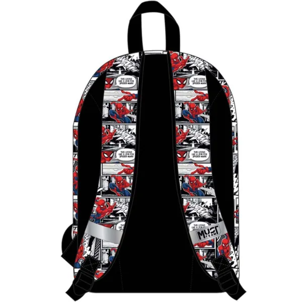 Luna: Rucsac rotunjit Must Team Spider-Man Comic 29x17x41cm imaginea 2