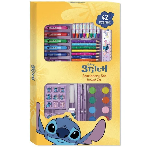 Luna: Set creativ de colorat Lilo & Stitch cu 42 piese imaginea 1