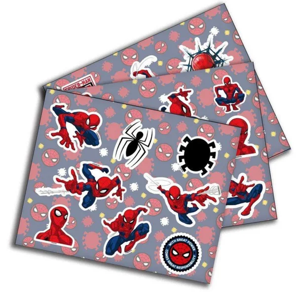 Luna: Set creativ de colorat cu Spider-Man, 27 piese imaginea 2