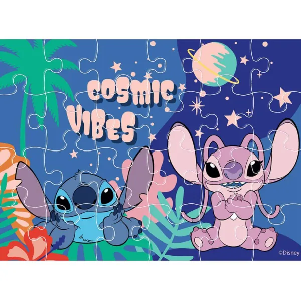 Luna: Set puzzle 4-în-1 Stitch imaginea 5