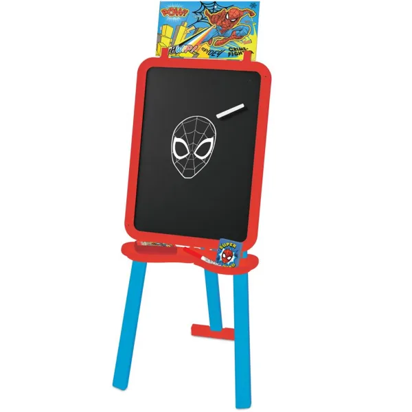 Luna: Tablă de desen Spider-Man 2 în 1, 56x42x6 cm imaginea 2