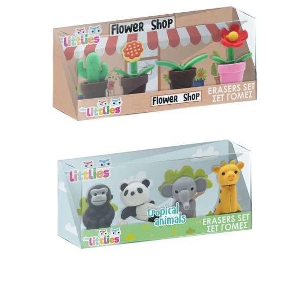 Luna: The Littlies set de 4 gume de șters în cutie, în diverse variante imaginea 2