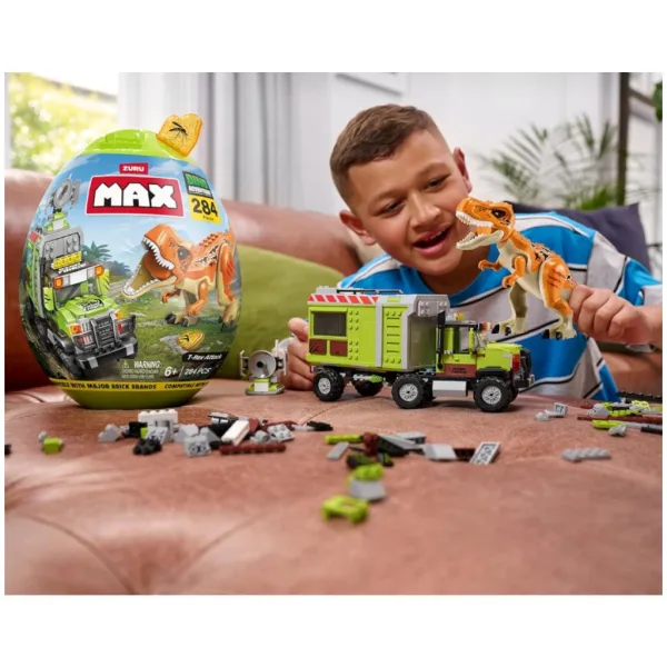 MAX Dino Aventură Capsulă Ou de Dinozaur, 310 bucăți imaginea 3
