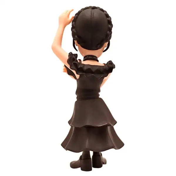 MINIX - Figurină premium a personajului Wednesday Addams în rochie de bal, 12 cm imaginea 3