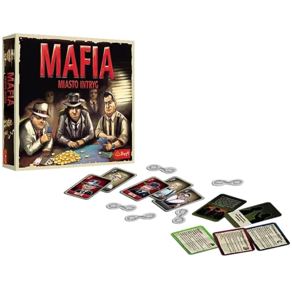 Mafia - Orașul intrigilor joc de societate - Trefl imaginea 2