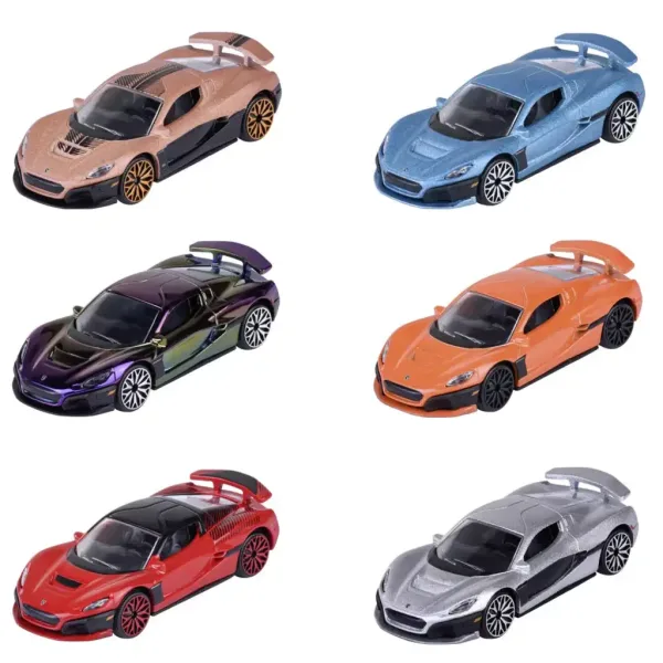 Majorette: Rimac Nevera Edition modele auto metalice în diferite variante 1/64 1buc imaginea 2