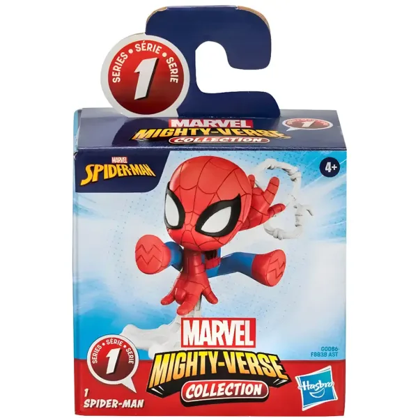 Marvel: Colecția Mighty-Verse - Figurină mini Spider-Man - Hasbro imaginea 3