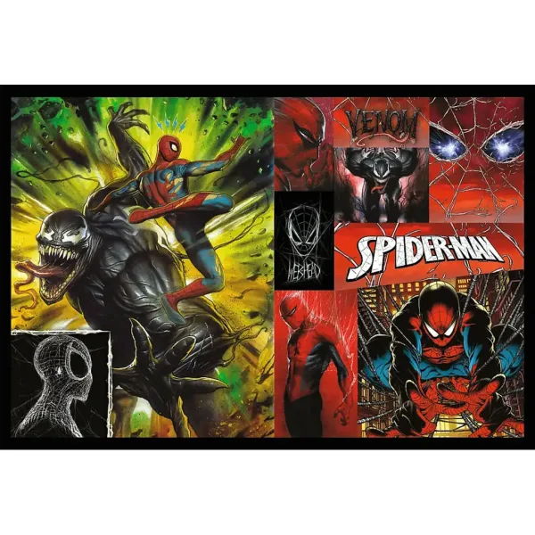 Marvel: Omul Păianjen vs Venom puzzle 2x200 piese - Trefl imaginea 2