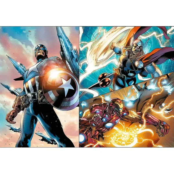 Marvel: Răzbunătorii puzzle 4x250 piese - Trefl imaginea 4
