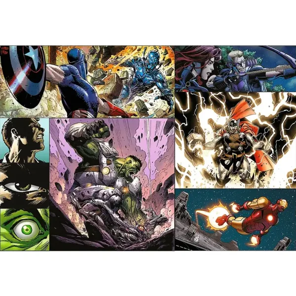 Marvel: Răzbunătorii puzzle 4x250 piese - Trefl imaginea 5