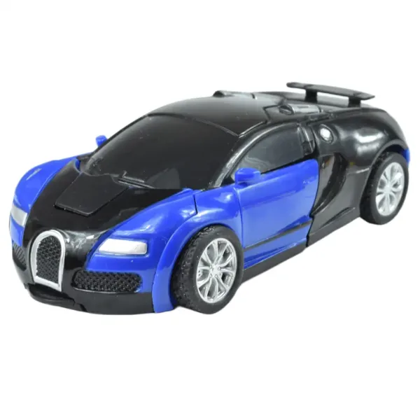 Masina de curse: Sport car transformabil în robot cu roți de inerție, disponibil în mai multe variante, 13cm. imaginea 4