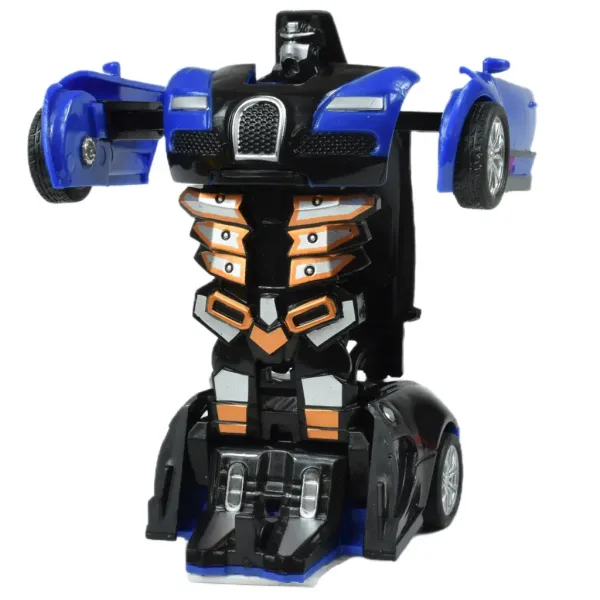 Masina de curse: Sport car transformabil în robot cu roți de inerție, disponibil în mai multe variante, 13cm. imaginea 5