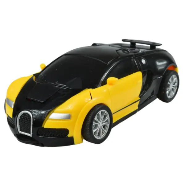 Masina de curse: Sport car transformabil în robot cu roți de inerție, disponibil în mai multe variante, 13cm. imaginea 6
