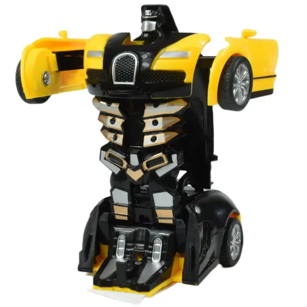 Masina de curse: Sport car transformabil în robot cu roți de inerție, disponibil în mai multe variante, 13cm. imaginea 7