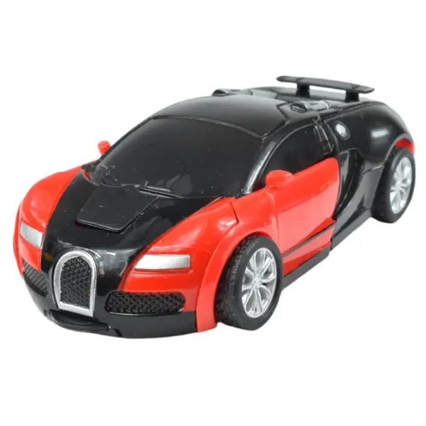Masina de curse: Sport car transformabil în robot cu roți de inerție, disponibil în mai multe variante, 13cm. imaginea 8