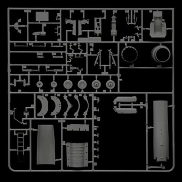 Italeri 1/48 F-16C Fighting Falcon machetă avion de vânătoare imaginea 6
