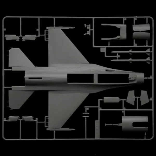 Italeri 1/48 F-16C Fighting Falcon machetă avion de vânătoare imaginea 7