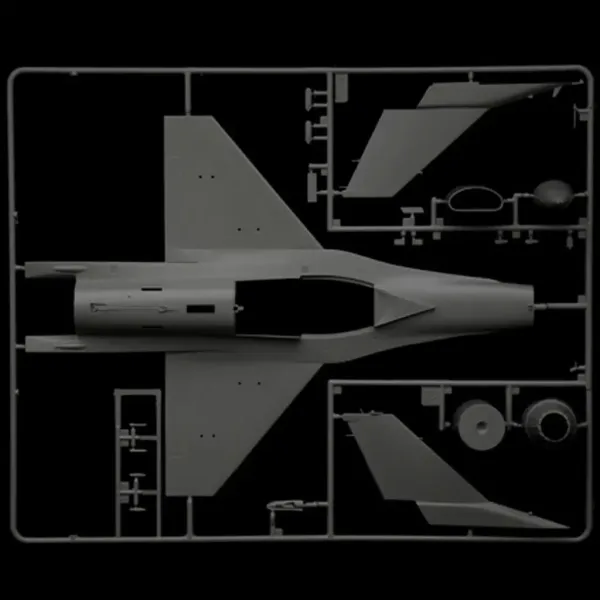 Italeri 1/48 F-16C Fighting Falcon machetă avion de vânătoare imaginea 8