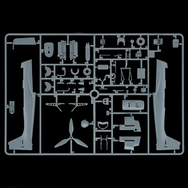 Italeri 1/48 Ju 87 B-2/R-2 Picchiatello machetă avion imaginea 4