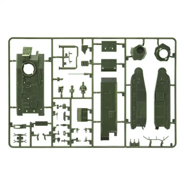 Mașină de model Italeri 1/56 Char B1 Bis imaginea 5