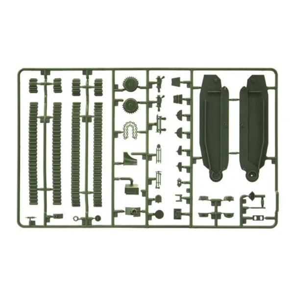 Mașină de model Italeri 1/56 Char B1 Bis imaginea 6