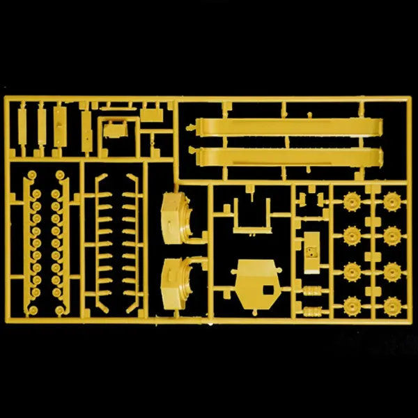 Mașină de model Italeri 1/72 Churchill Mk. III tank imaginea 8