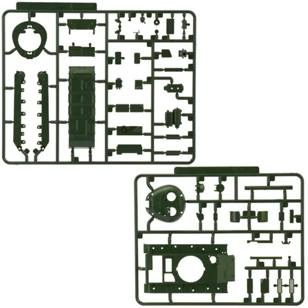 Mașină de model Italeri 1/72 T-55A tank imaginea 7