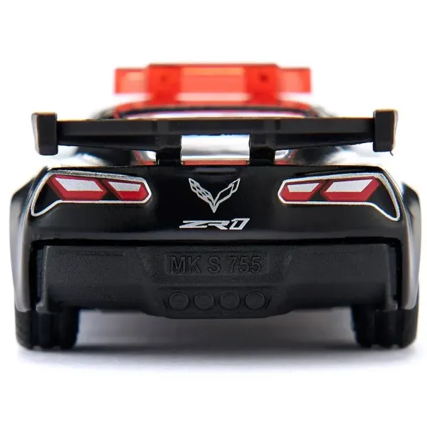 Mașinuță SIKU Chevrolet Corvette ZR1 Police 1/64 imaginea 3