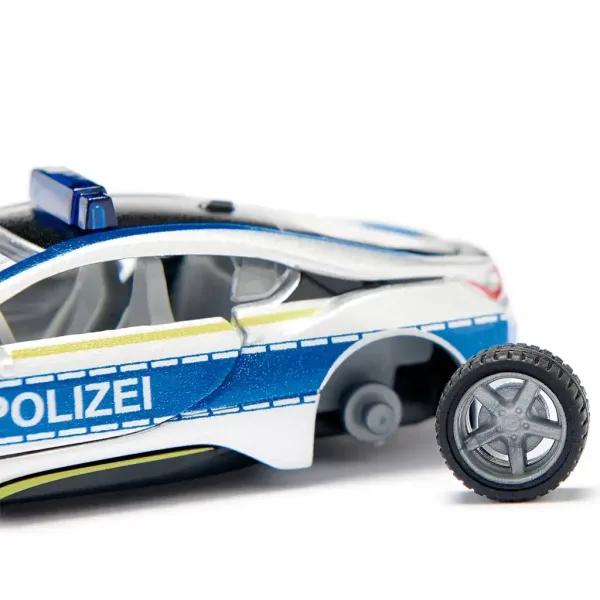 Mașinuță de poliție SIKU BMW i8 1/50 imaginea 3