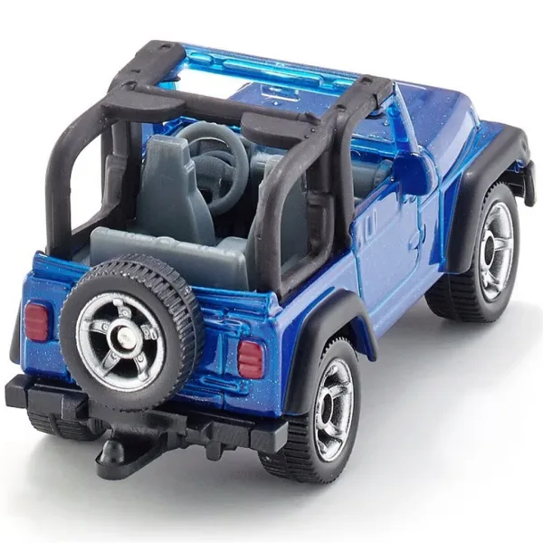 Mașinuță off-road Siku Jeep Wrangler, scară 1/55 imaginea 2