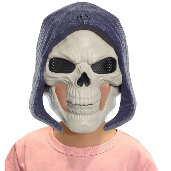 Masters of the Universe: Apărătorii Universului — Skeletor cu față scheletică, mască luminoasă și sonoră - Mattel imaginea 2