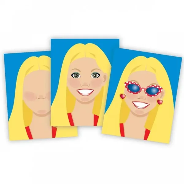 Melissa & Doug: Set creativ cu autocolante pentru a crea fețe imaginea 3