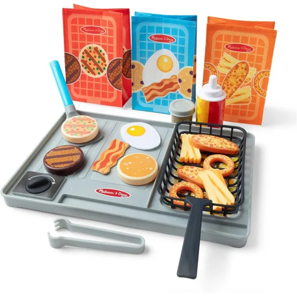 Melissa & Doug: Water Wow! - Flip & Fry Set de prăjit - Spin Master imaginea 2