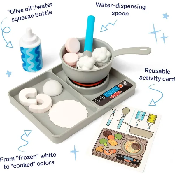 Melissa & Doug: Water Wow! - Simmer & Stir Set de copt - Spin Master imaginea 3