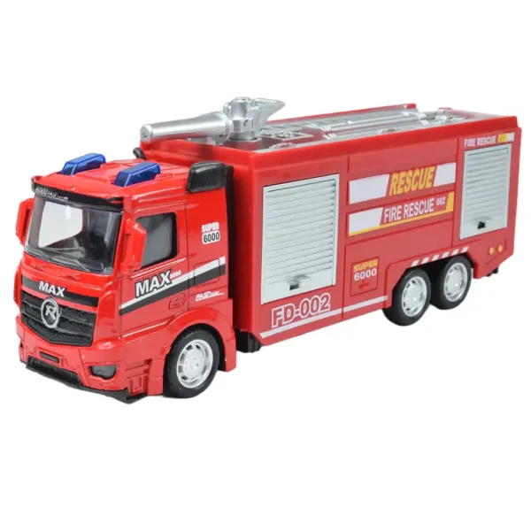 Metal Gear: Camion de pompieri cu roți, în diferite variante, 19cm 1buc imaginea 2