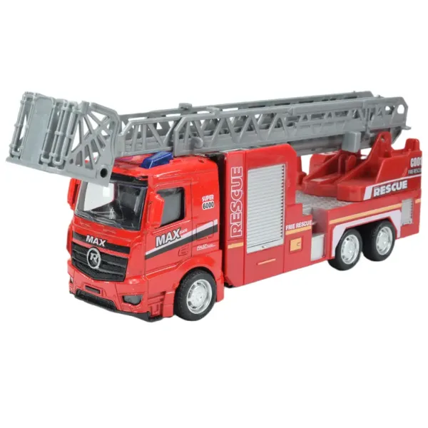 Metal Gear: Camion de pompieri cu roți, în diferite variante, 19cm 1buc imaginea 6