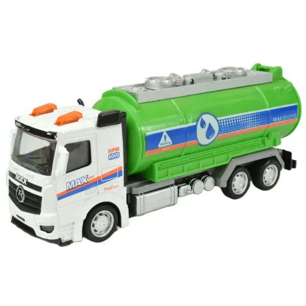 Metal Gear: Camion metalic de transport deșeuri cu mecanism de inerție, mai multe variante, 19 cm, 1 buc. imaginea 5